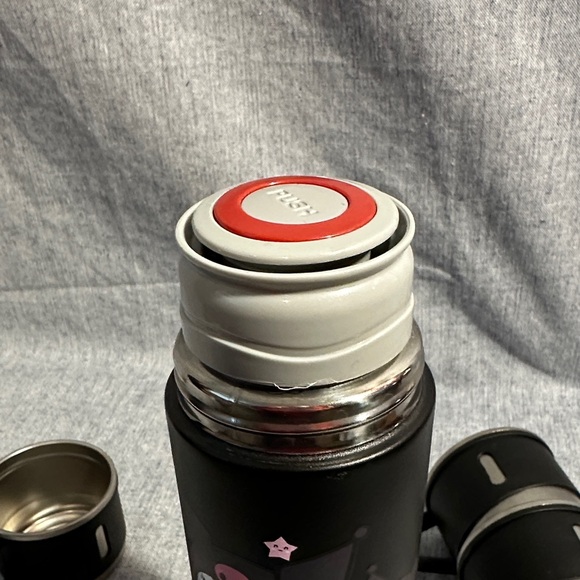 Kuromi Stainless Travel Bottle with Purple Accents - Picture 6 of 10
